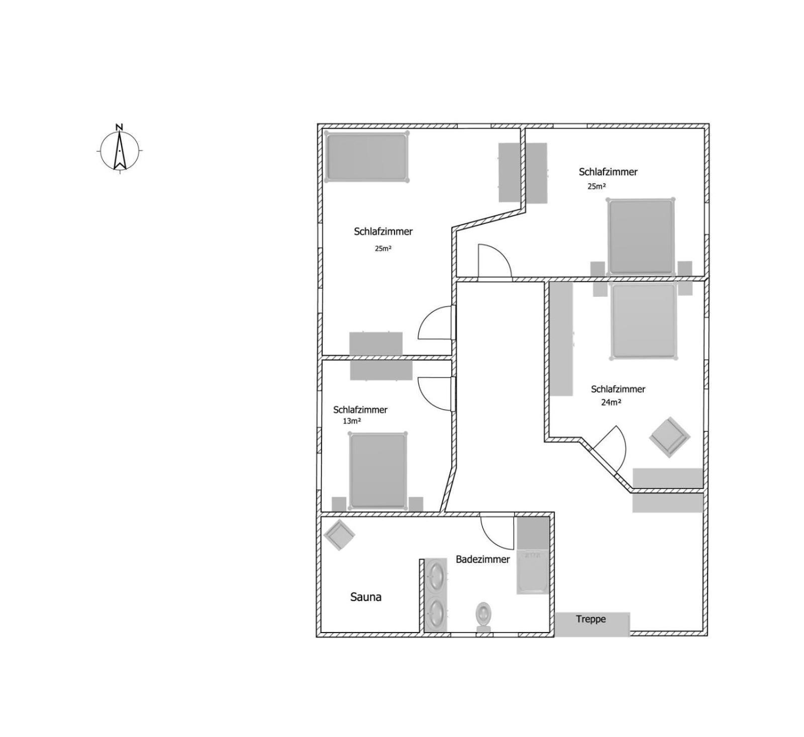 קפלן Ferienhaus Naturlich Wassermuhle מראה חיצוני תמונה